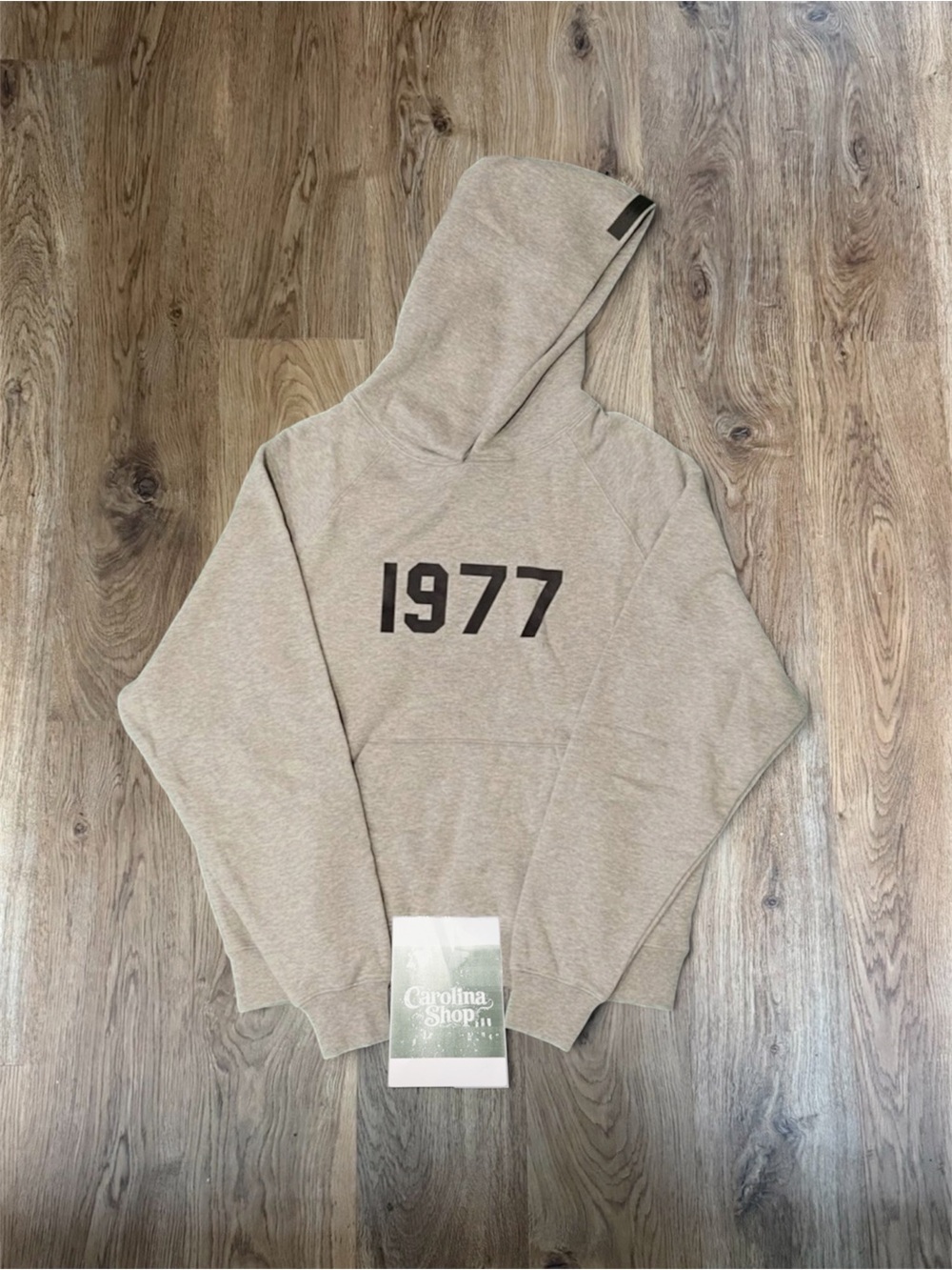 Fear of God Essentials Dark Oat 1977 Pullover Hoodie
